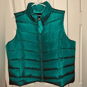 Lands End quilted vest